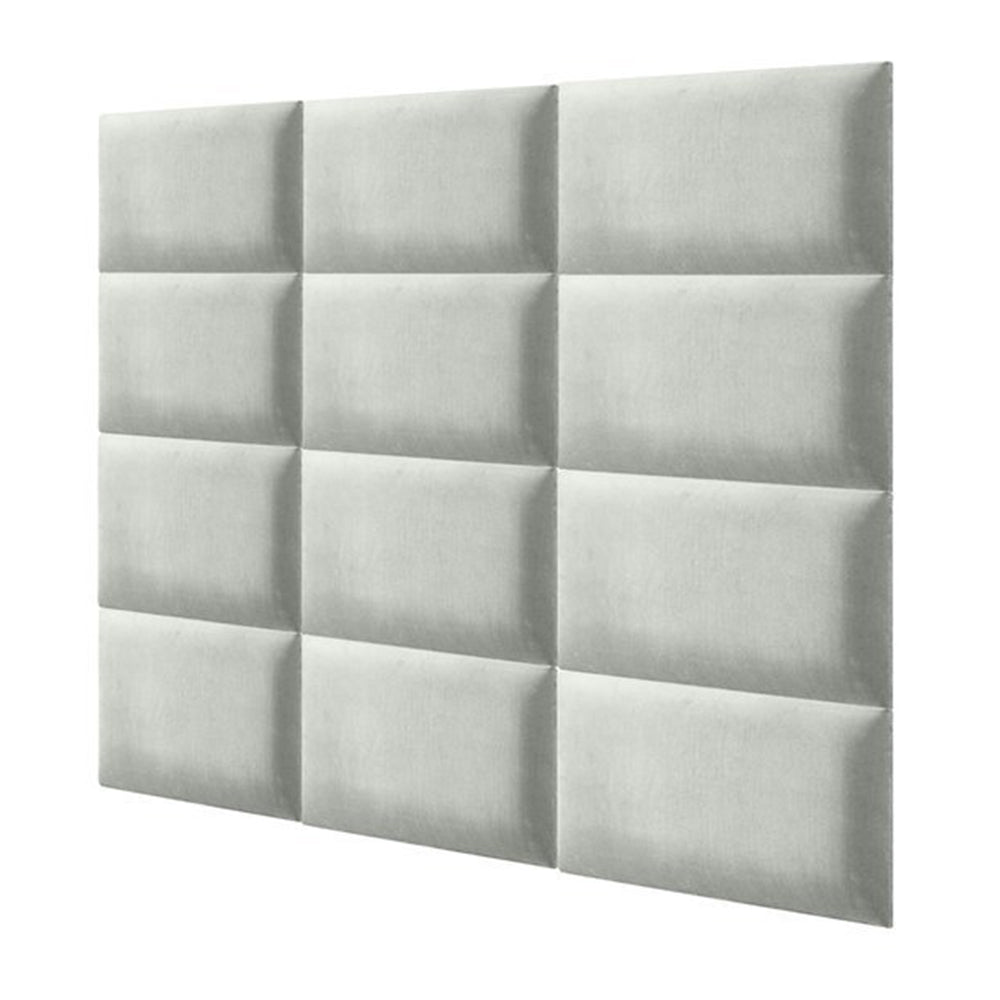 Kárpitozott fal dekorációs panel magic velvet 3d 60 x 30 cm sötétszürke