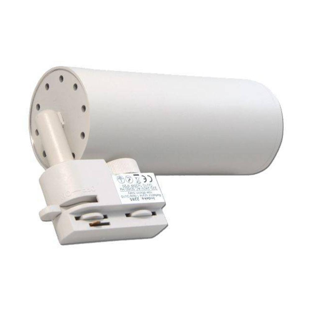 Sínes spot led lámpa idar gu10 60mm fehér