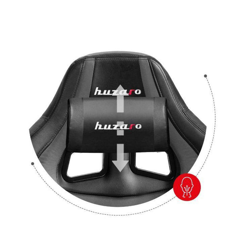Gaming szék szürke huzaro force 4.2