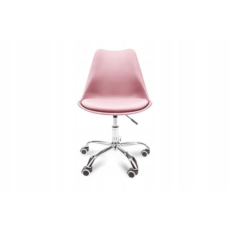 Forgó szék állítható magassággal rózsaszín motus