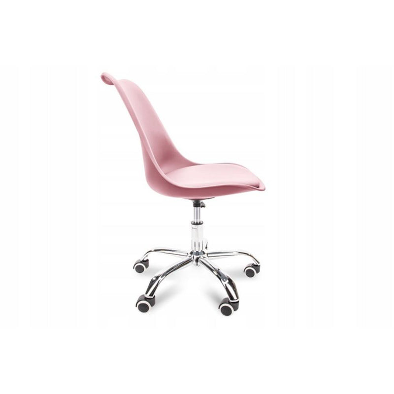 Forgó szék állítható magassággal rózsaszín motus